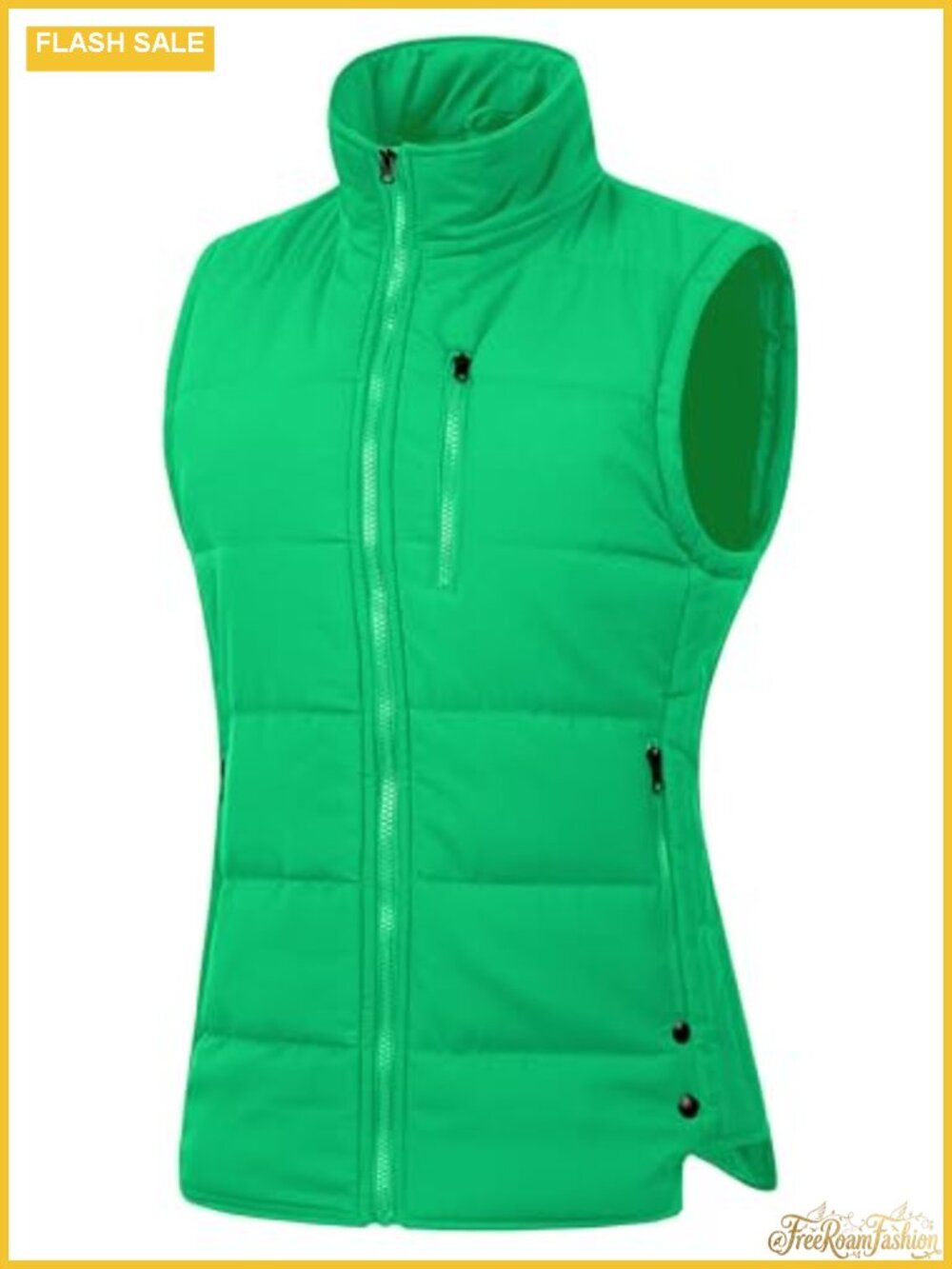 Chrisuno Women's Lightweight Quilted Puffer Vest